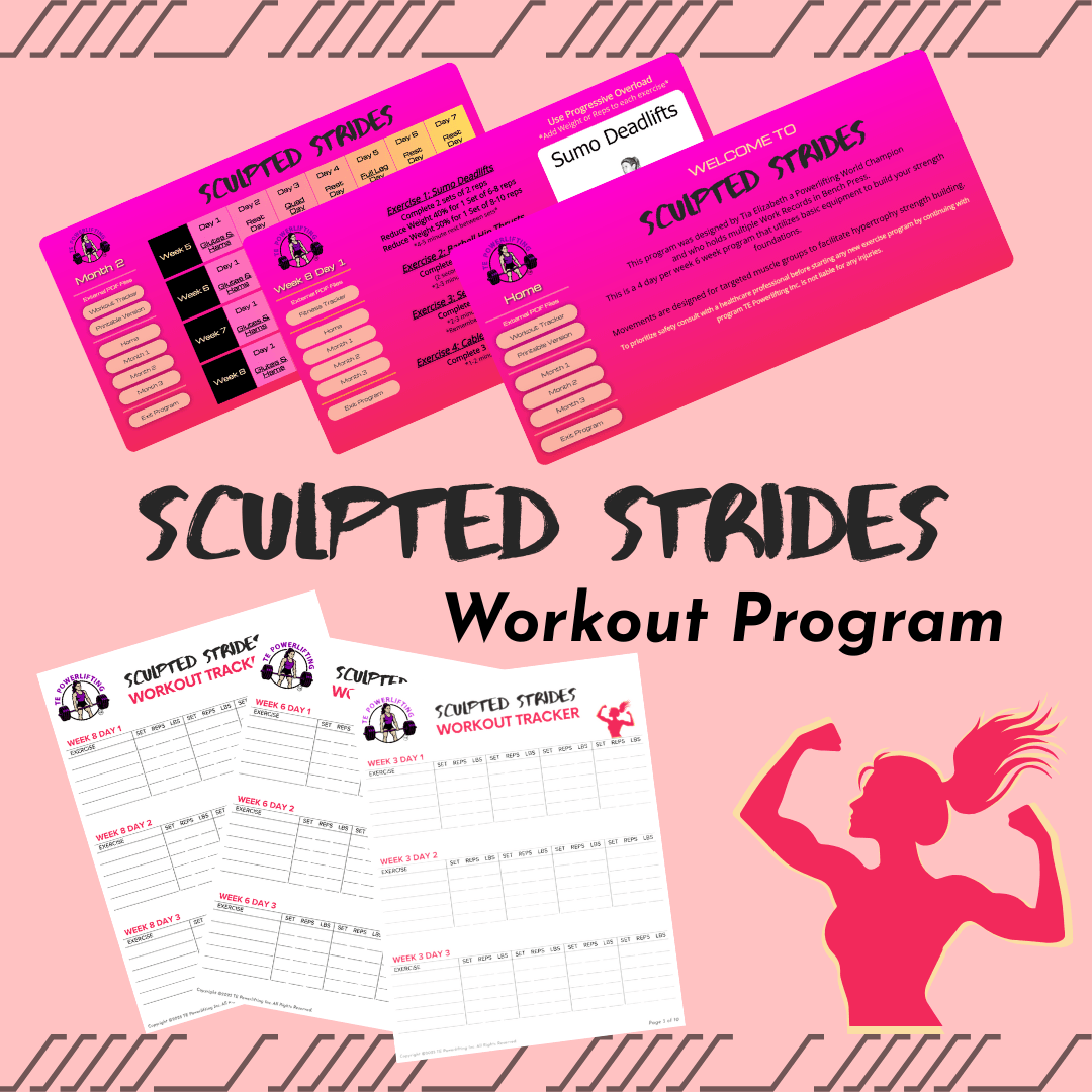 Sculpted Strides Workout Program